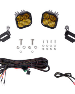 21-22 Ford F-150 SS3 Stage Series Backlit Ditch Light Kit - Pro White Combo