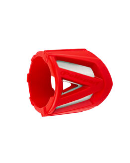 Red Silencer Protector For 200-300mm / 7.8-11.8" Mufflers