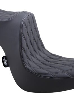 Predator III Seat- Double Diamond Black Thread 7in Tall Rider Support-2Up