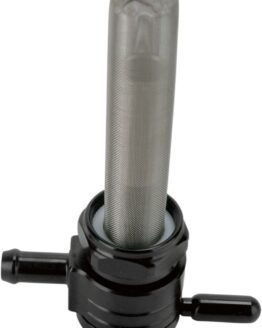 Golan Click-Slick Fuel Petcock Straight Black 22mm