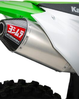 Yoshimura RS4 Aluminum Full Exhaust Carbon Cap Fits 17-20 KX250F
