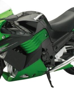 Kawasaki ZX-14 Street Bike Green 1:12 Scale by New Ray Toys