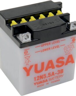 Yuasa 12N5.5A-3B Conventional 12V Motorcycle Battery For Yamaha RD/DS/R5/LS2
