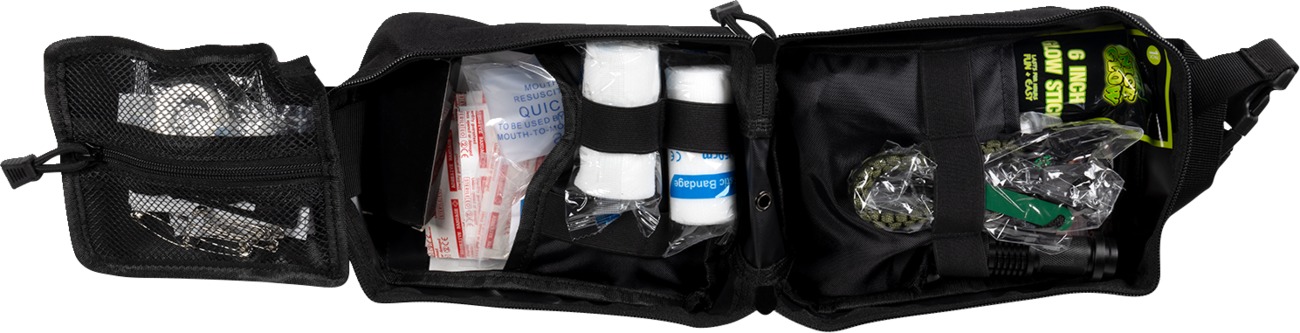 Individual First Aid Med Kit W/ MOLLE Attachment System - Image 3