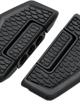 Kuryakyn Hex Driver/Passenger Floorboards Black Fits Harley