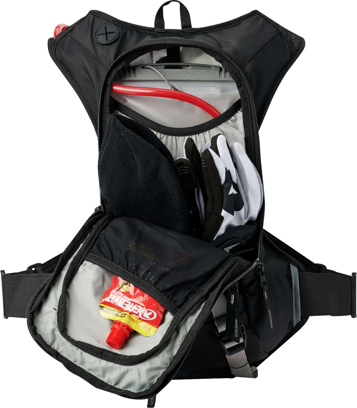 USWE Moto Hydro 8L Hydration Pack Black Adventure Fit - Image 3