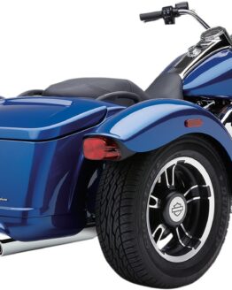 909-Twin Chrome Dual Slip On Exhaust