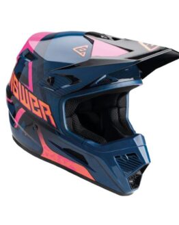 AR1 Vendetta Helmet Dark Blue/Rhodamine/Orange Youth - Small