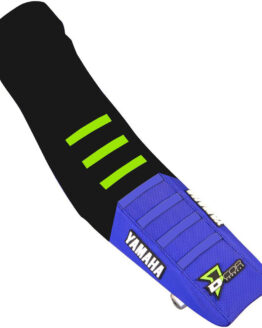 D'Cor Star/Monster Seat Cover Black/Blue/Green Fits 18-19 YZ250F YZ450F