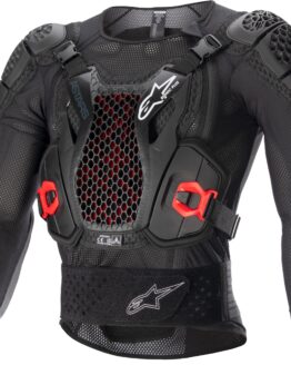 Alpinestars Bionic Plus V2 Protection Jacket Black/Anthracite/Red Medium