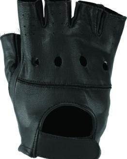 Kuryakyn Diamond Shorty Gloves Black Women's Medium