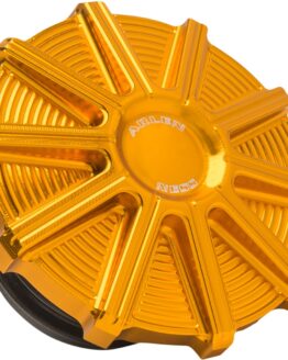 Arlen Ness 10 Gauge Gold Vented Gas Cap