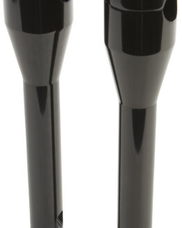 Forbidden 11" Black Handlebar Riser w/ Gauge Mount Tabs for MX 1-1/8" Bars