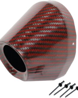 Pro Circuit Carbon End Cap Red 1-3/4 in ID