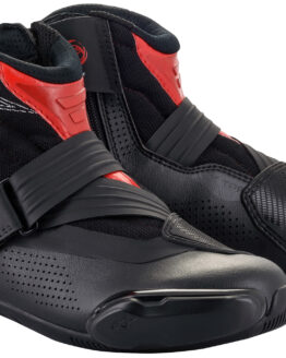 Alpinestars SMX-1 R V2 Boots Black/Red Size 43 (US 9.5)