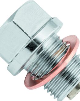 BikeMaster Magnetic Oil Drain Plug 14mm - Stainless