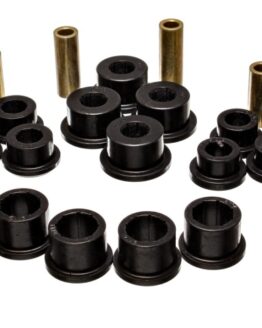 Black Rear Lateral/Trailing Arm Bushings Fits 04-07 Mazda RX-8