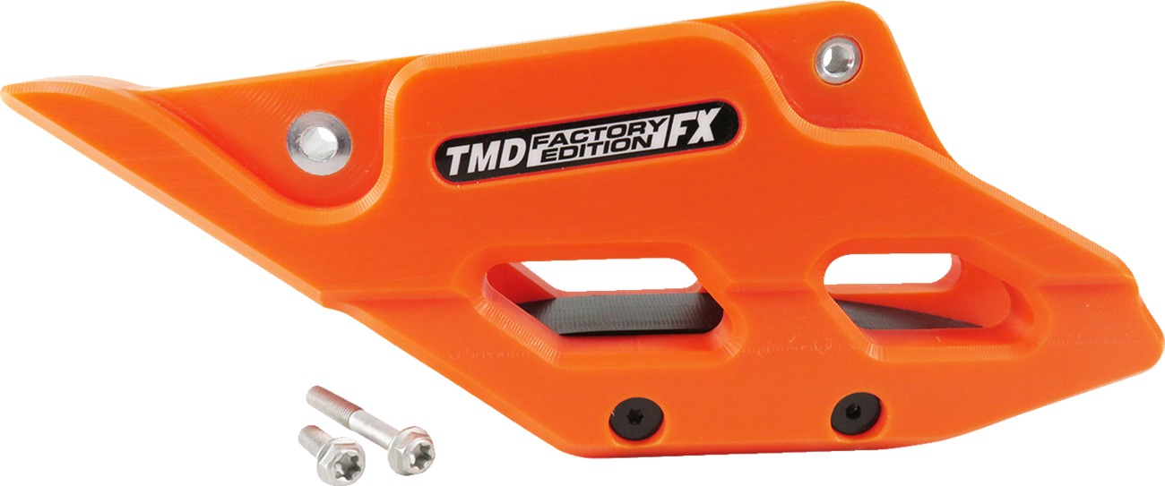TM Designworks Factory Edition Chain Guide Orange Gas Gas/Husqvarna/KTM - Image 3