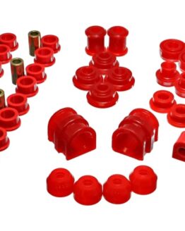Energy Suspension Hyper-Flex Master Bushing Set Red Fits 91-02 Saturn S