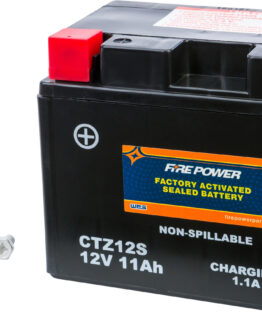 Fire Power CTZ12S Factory Activated Battery Replaces YTZ12S