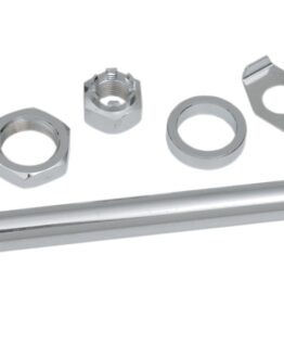 Drag Specialties Rear Axle Kit Chrome For Harley FLH Electra Glide