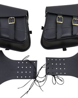 Brass Monkey Slant Saddlebags