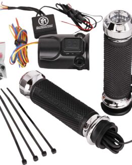 FLTRX TBW Heated Grips Apex - Chrome