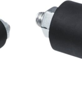 Kuryakyn Lodestar Rear Axle Slider Silver