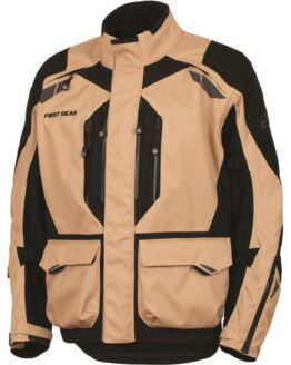 First Gear Kathmandu 2.0 Jacket Sand/Black Men's Large