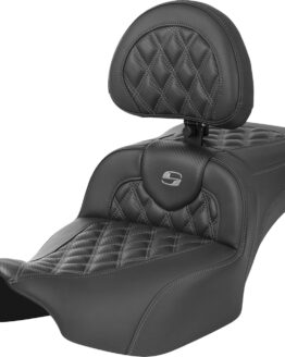 Saddlemen Roadsofa Extended Reach Seat Lattice Gray FLTR FLHX 2023-2024