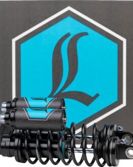 Legend REVO ARC Piggyback Shocks Black 14in Standard For 99-17 Dyna