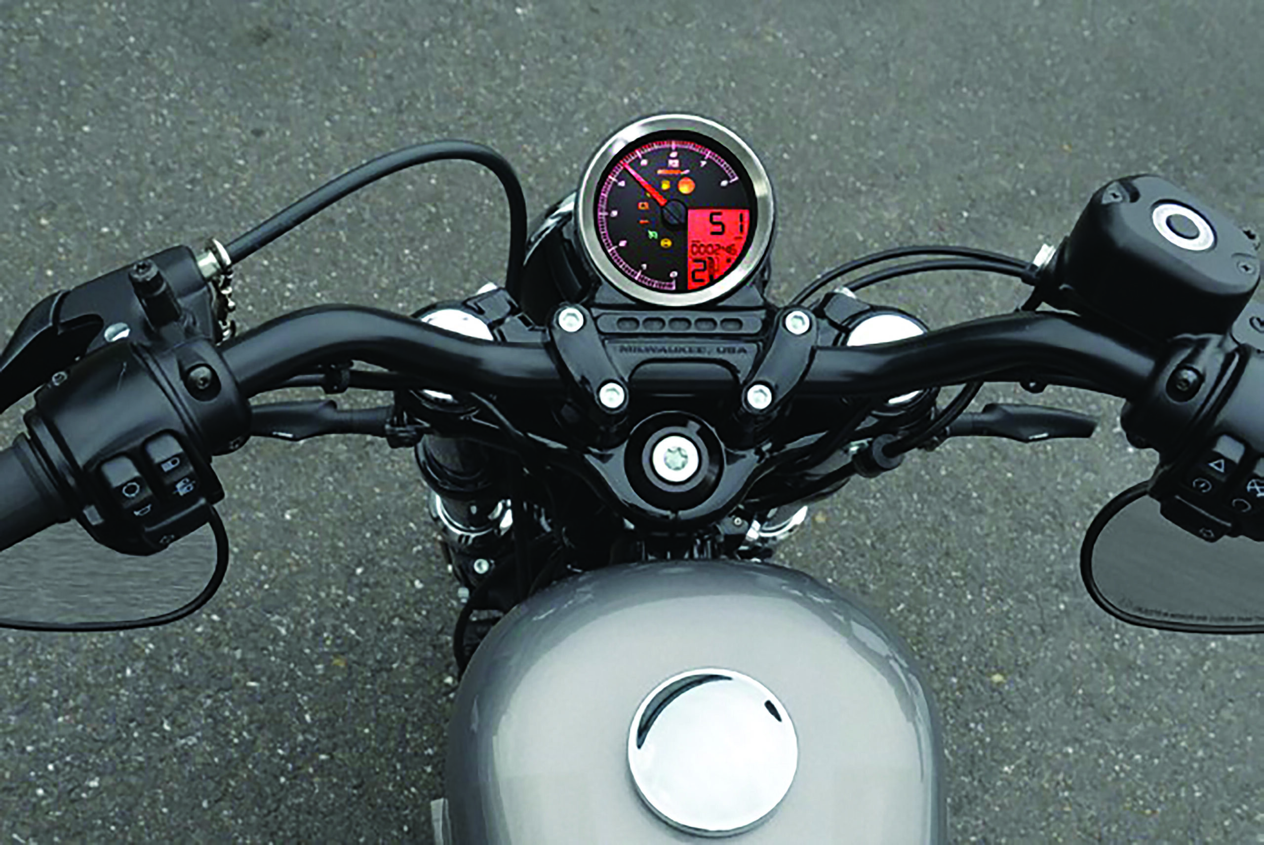 LCD Color Change Speedo and Tachometer Silver - Image 3