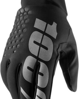 100% Hydromatic Waterproof Brisker Gloves Black Large Men's Motocross