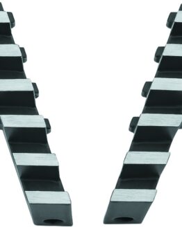 Kuryakyn Exhaust Port Fillers Black & Raw For Indian