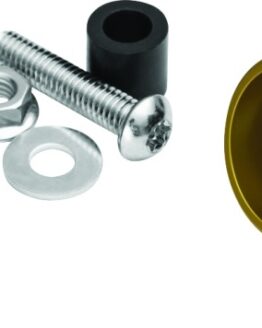 Kuryakyn Lodestar Front Axle Sliders Gold