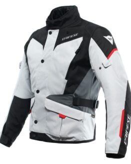 Dainese Tempest 3 D Dry Jacket Glacier Gray/Black/Lava Red 50