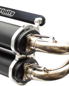 Stage 5 Full Exhaust - Dual Black Mufflers
