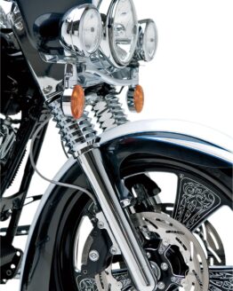 Arlen Ness Hot Leg Fork Legs Chrome Smooth Dual Disc