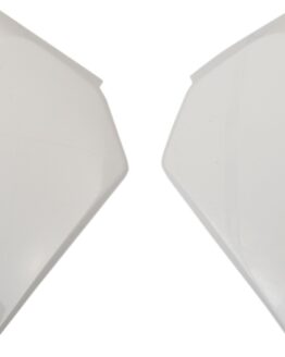 ICON Airflite Helmet Side Plates Solid White One Size