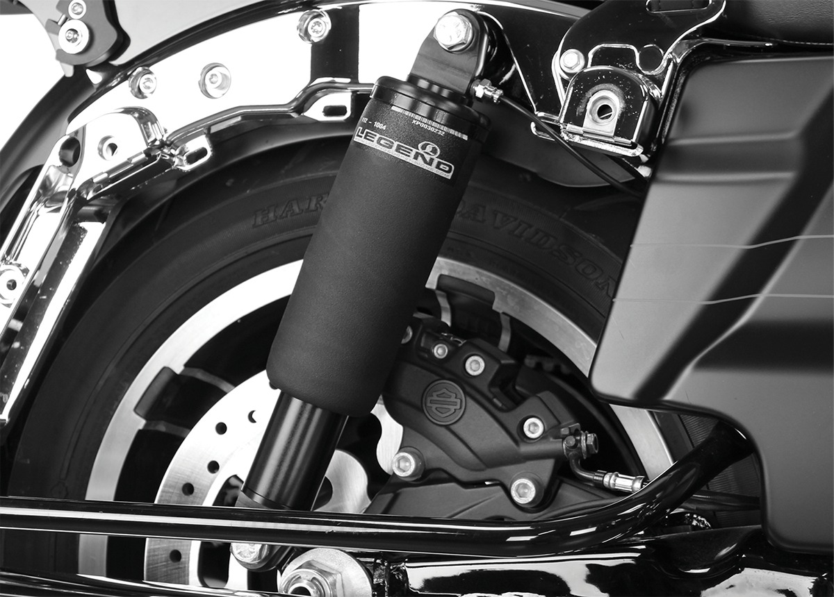 Legend Air Suspension Kit Black for Harley FLTRX FLTRU FLTRXSE - Image 3