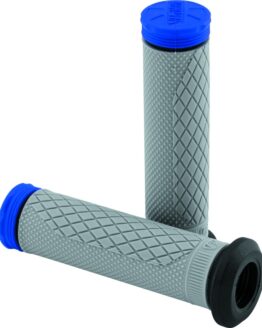 ProTaper Tri Density Full Diamond ATV Grips Blue