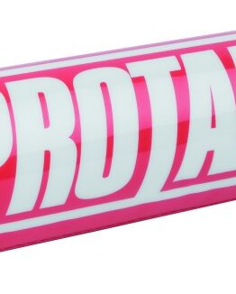 ProTaper 8in Round Bar Pad Race Red