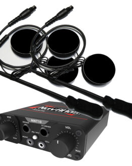 10 Intercom With 2 Helmet Style Headsets