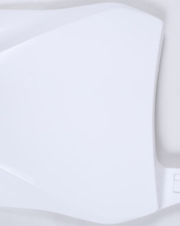 Front Number Plate - White