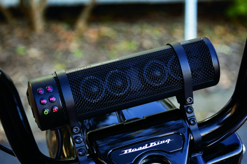 Kuryakyn Road Thunder Plus Sound Bar Satin Black - Image 4