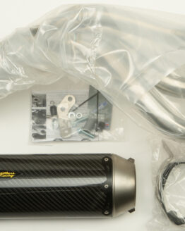 Two Brothers S1R Carbon Fiber Full Exhaust Black Fits Yamaha FZ09 MT09 XSR900