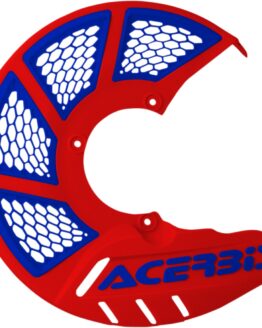 Acerbis X-Brake Vented Disc Cover Red/Blue