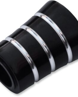 Accutronix Heel Shift Eliminator Black Grooved Harley-Davidson Models