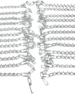 ATV/UTV 11-V Bar Snow Chains - Oversized For Use On 27" and 28" Tires  - 1 Pair