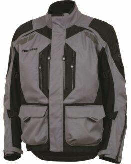 FirstGear Kathmandu 2.0 Motorcycle Jacket Grey/Black Medium
